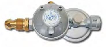 Cavagna 524AS Horizontal Vent Regulator Kit w/ POL Inlet - 52-A-490-0021 - Chimney Cricket